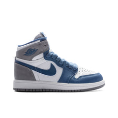 1 Retro High OG (PS) - True Blue/White/Cement Grey