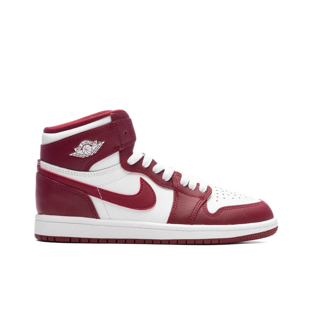 1 Retro High OG (PS) - White/Team Red