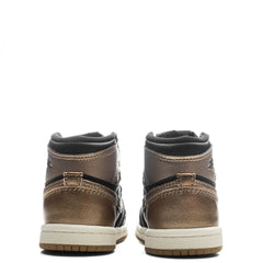 1 Retro High OG (TD) 'Black and Gold' - Black/Metallic Gold/Sail