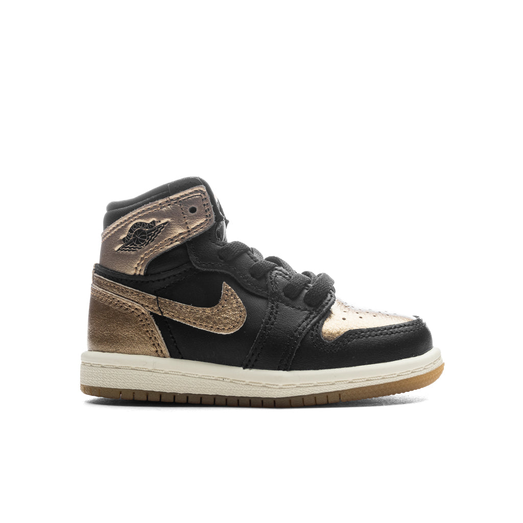 1 Retro High OG (TD) 'Black and Gold' - Black/Metallic Gold/Sail