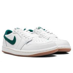 Women's 1 Retro Low OG - White/Oxidized Green/Sail
