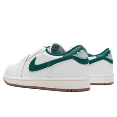 Women's 1 Retro Low OG - White/Oxidized Green/Sail
