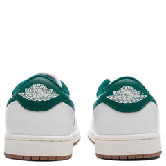 Women's 1 Retro Low OG - White/Oxidized Green/Sail