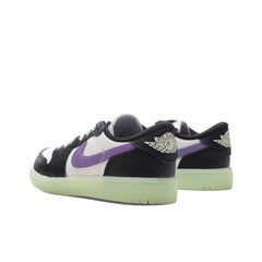 1 Retro Low OG (PS) - Black/Black Raspberry/Volt Tint