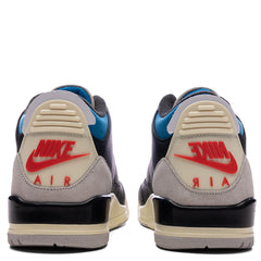 3 Retro OG 'Rare Air' - Black/Chile Red/Neutral Grey