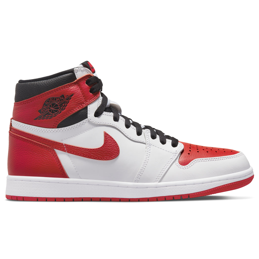 1 Retro High OG 'Heritage' - White/University Red/Black