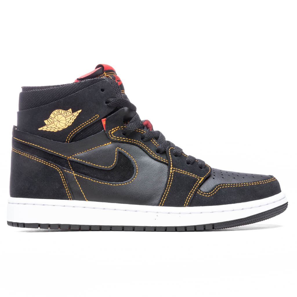 1 Zoom Cmft - Black/Citrus/Fire Red