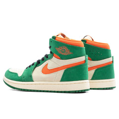 Women's 1 Zoom CMFT 2 - Pine Green/Orange Blaze/Muslin