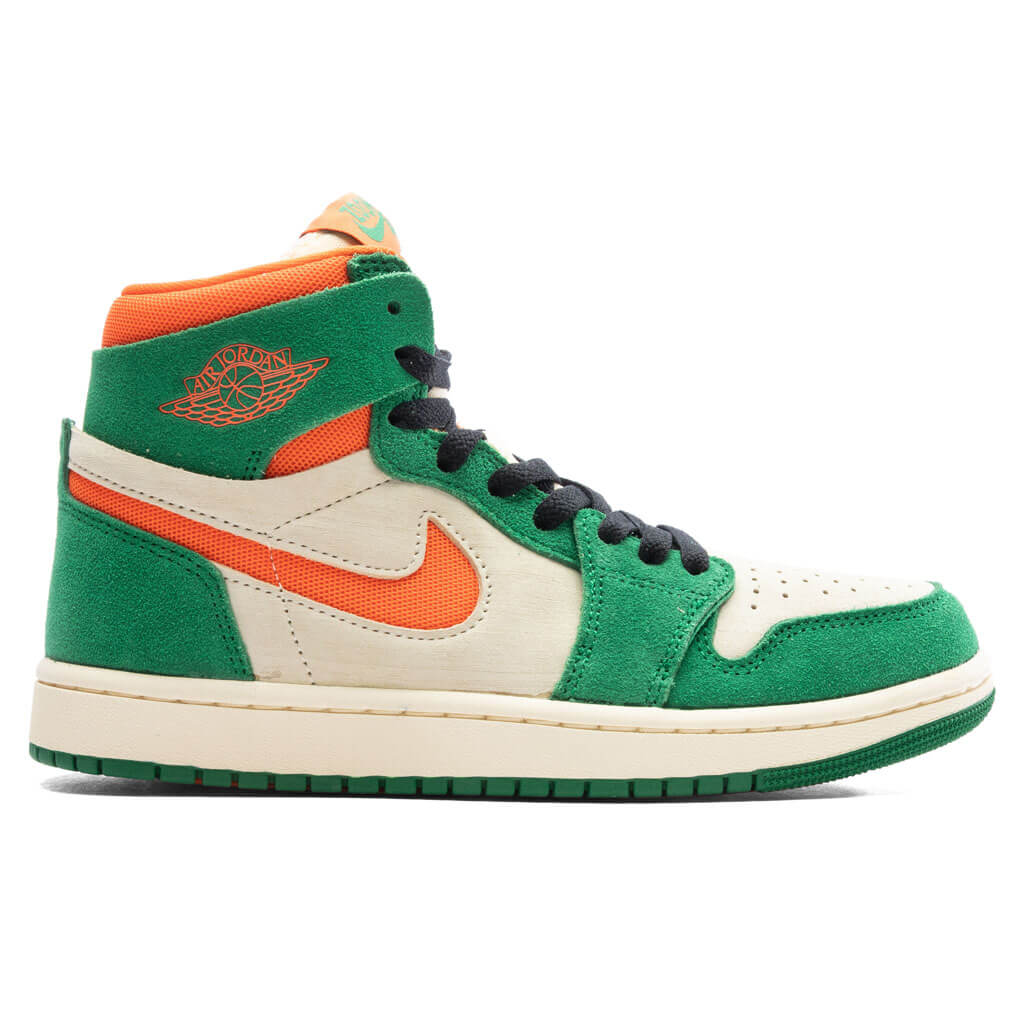 Women's 1 Zoom CMFT 2 - Pine Green/Orange Blaze/Muslin