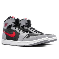 1 Zoom Comfort 2 - Black/Fire Red/ Cement Grey