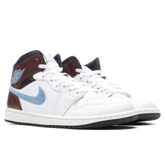 1 Mid SE - White/Blue Grey/Black