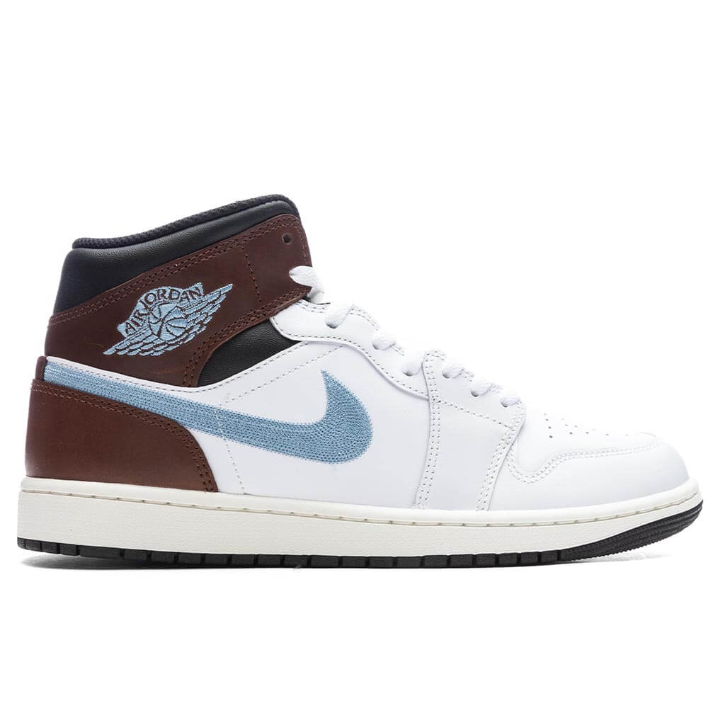 1 Mid SE - White/Blue Grey/Black