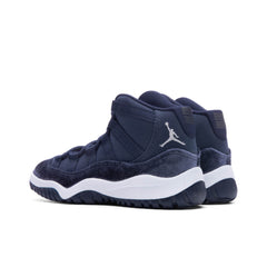 11 Retro (PS) - Midnight Navy/Metallic Silver/White