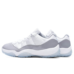 11 Retro Low Cement Grey - White/University Blue/Cement Grey