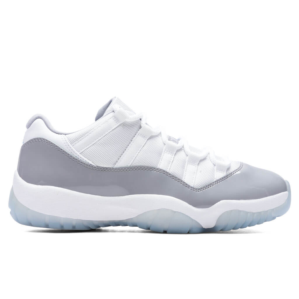 11 Retro Low Cement Grey - White/University Blue/Cement Grey