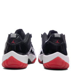11 Retro Low 'Bred' - Black/Varsity Red/White