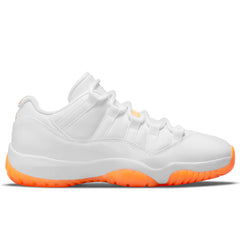 Women's 11 Retro Low - White/Bright Citrus