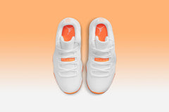 Women's 11 Retro Low - White/Bright Citrus