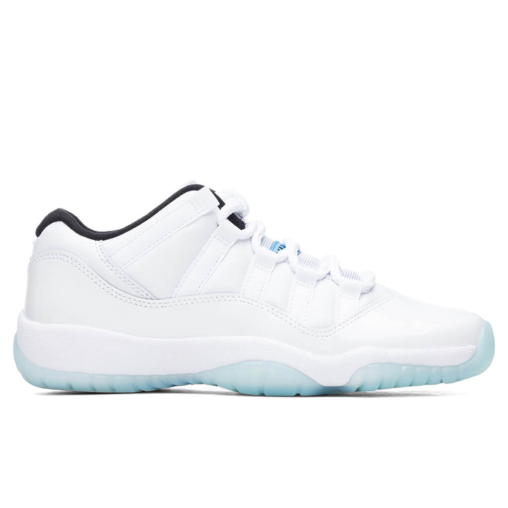 11 Retro Low (GS) - White/Legend Blue