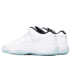 11 Retro Low (GS) - White/Legend Blue
