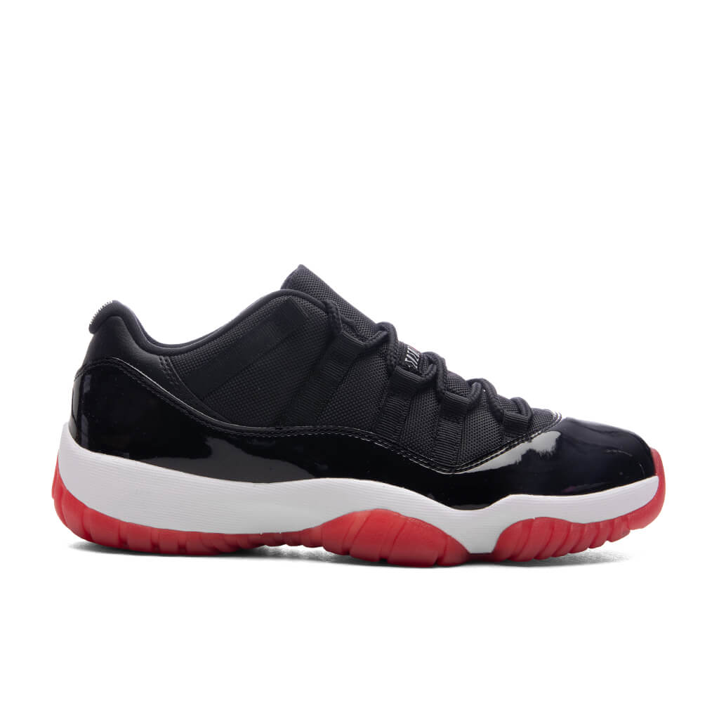 11 Retro Low 'Bred' (GS) - Black/Varsity Red/White
