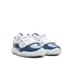 11 Retro Low (TD) - White/Midnight Navy/Diffused Blue