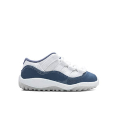 11 Retro Low (TD) - White/Midnight Navy/Diffused Blue