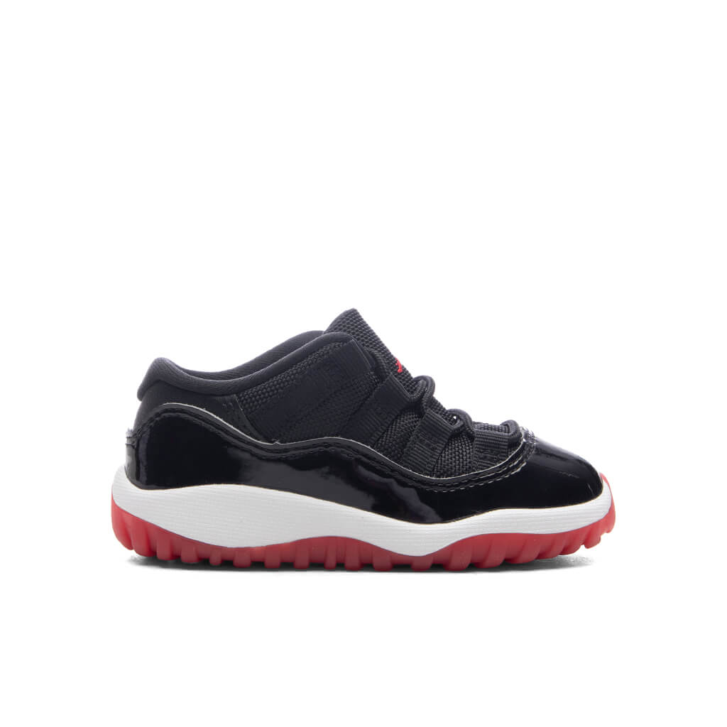 11 Retro Low 'Bred' (TD) - Black/Varsity Red/White