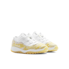 11 Retro Low (TD) Yellow Snakeskin - White/Tour Yellow/Sail