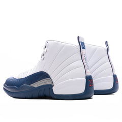 12 Retro 'French Blue' - White/French Blue/Metallic Silver
