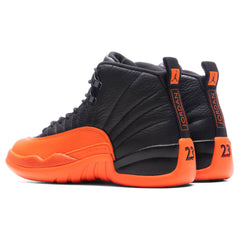 Women's 12 Retro - Black/Brilliant Orange/White
