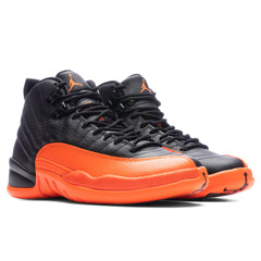 Women's 12 Retro - Black/Brilliant Orange/White