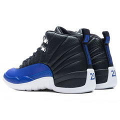 Women's 12 Retro - Black/Hyper Royal/Metallic Silver