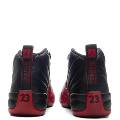 12 Retro 'Flu Game' (GS) - Black/Varsity Red