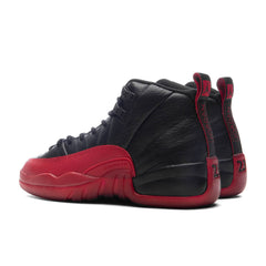12 Retro 'Flu Game' (GS) - Black/Varsity Red