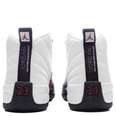 12 Retro (GS) - White/Gym Red/Black