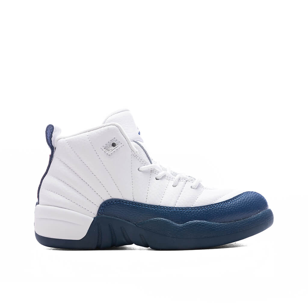 12 Retro 'French Blue' (PS) - White/French Blue/Metallic Silver