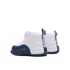 12 Retro 'French Blue' (TD) - White/French Blue/Metallic Silver