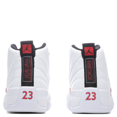 12 Retro 'Twist' - White/University Red