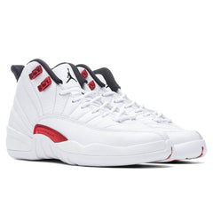 12 Retro (GS) "Twist" - White/University Red