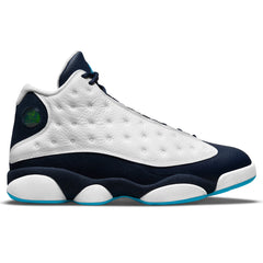 13 Retro 'Obsidian' - White/Dark Powder Blue