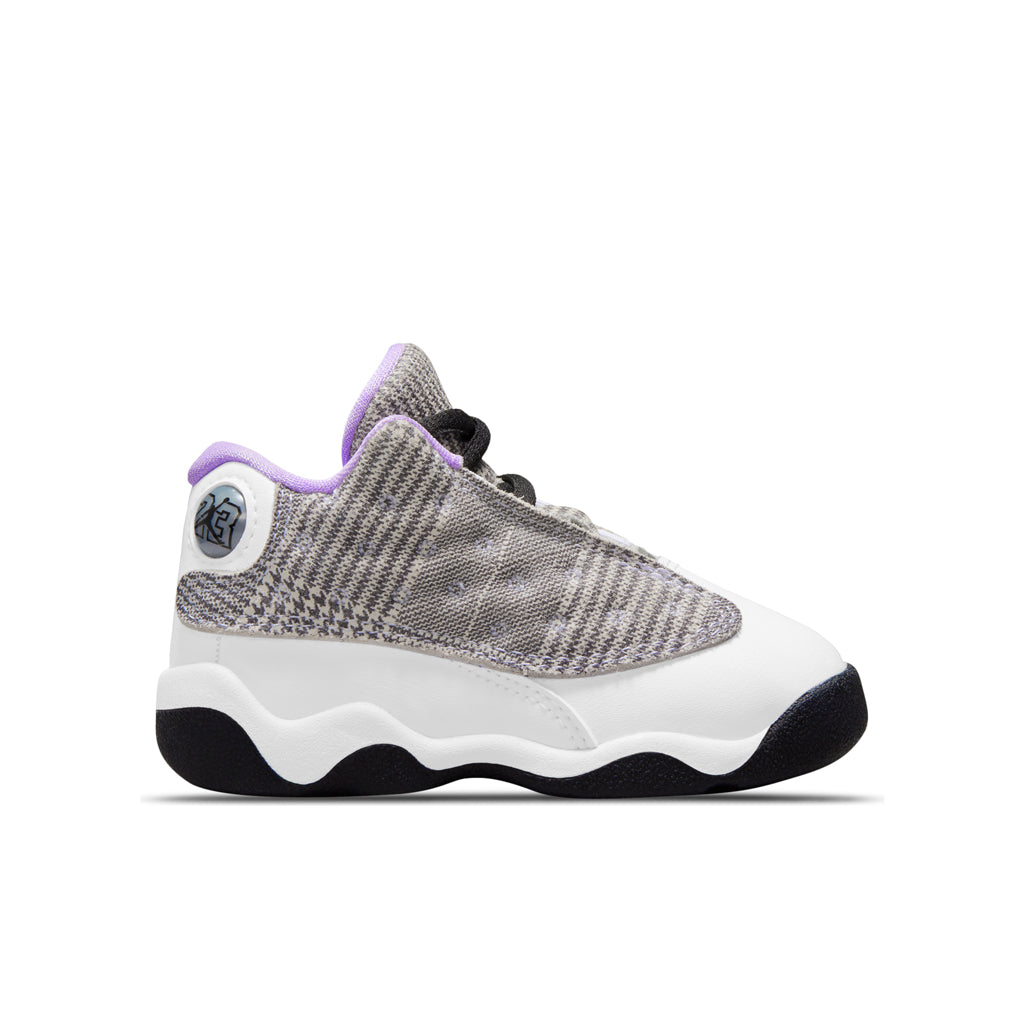 13 Retro (TD) - Black/Lilac/White/Metallic Silver