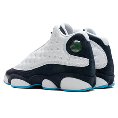 13 Retro (GS) 'Obsidian' - White/Dark Powder Blue