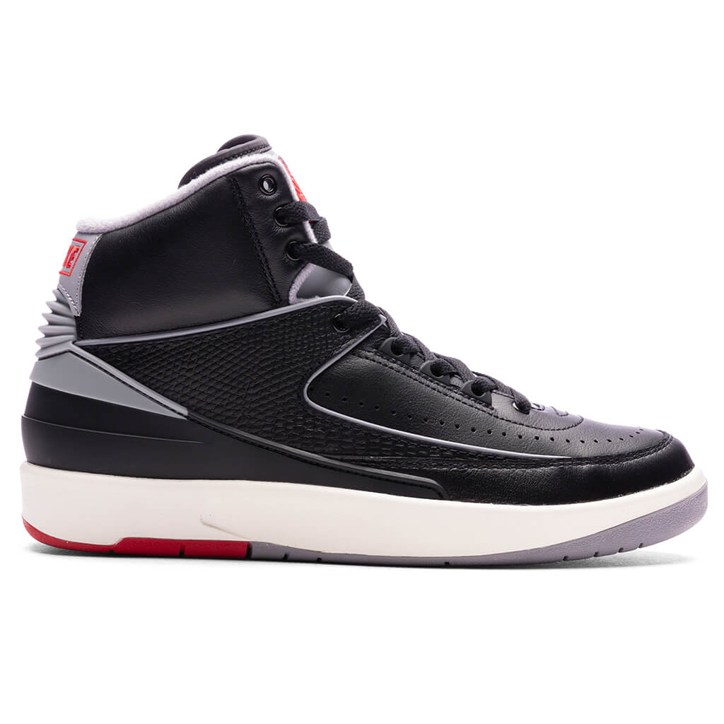 2 'Black Cement' - Black/Cement Grey/Fire Red