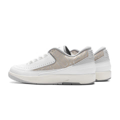 2 Retro Low 'Python' - White/Cement Grey/Sanddrift