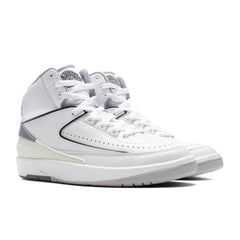 2 Retro (GS) - White/Cement Grey/Sail