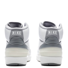 2 Retro (GS) - White/Cement Grey/Sail
