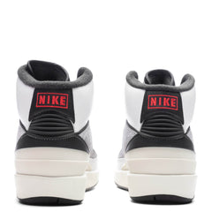 2 Retro (GS) 'Python' - White/Fire Red/Cement Grey
