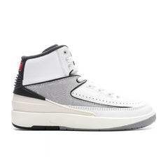 2 Retro (GS) 'Python' - White/Fire Red/Cement Grey