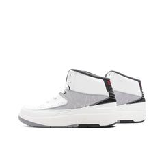 2 Retro (PS) 'Python' - White/Fire Red/Cement Grey